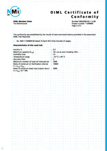 Lade das Bild in den Galerie-Viewer, Keli ZSKB-A, Drucklastwägezelle, 1t bis 50t, eichfähig von 20t bis 50t