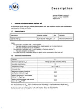 Lade das Bild in den Galerie-Viewer, Keli UDJ eichfähige Single-Point-Wägezelle aus Aluminium, 150kg bis 750kg