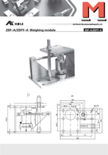 Lade das Bild in den Galerie-Viewer, Keli ZSFY-A, eichfähige Drucklastwägezelle, mit nagersicherem Kabel