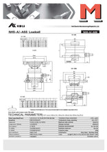 Lade das Bild in den Galerie-Viewer, Keli NHS-A, nicht eichfähige Drucklastwägezelle aus legiertem Stahl