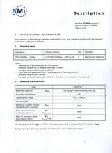 Lade das Bild in den Galerie-Viewer, Keli SQBT-SS Edelstahl, mit Sackloch, eichfähig, inkl. Lastfuß