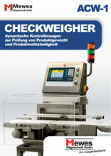 Lade das Bild in den Galerie-Viewer, Checkweigher ACW-1, Bitte fragen sie uns an!
